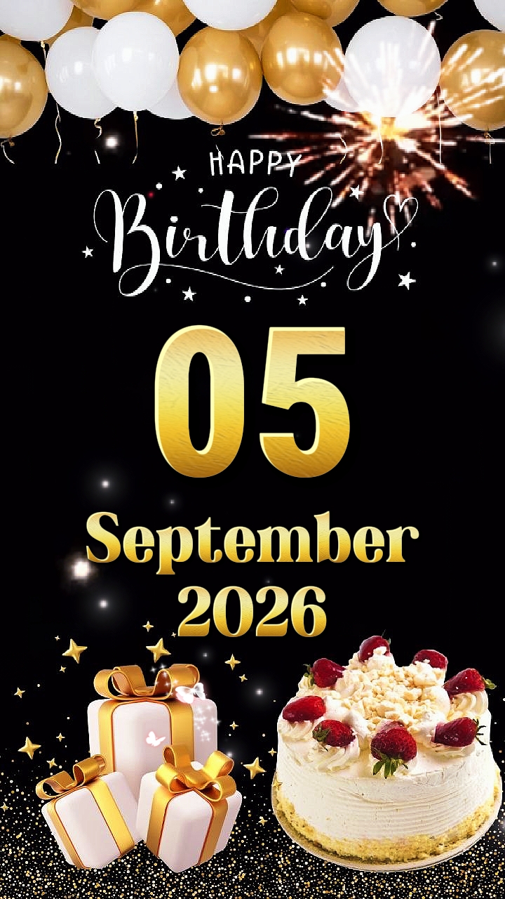 HBD 05 Eylül 2026