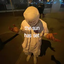 sun has set