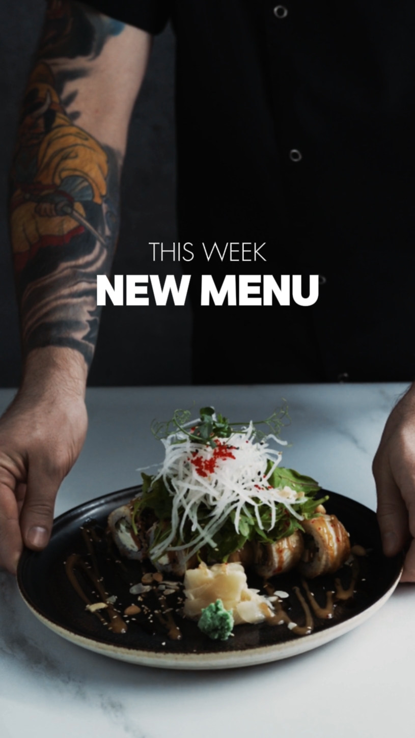 new menu