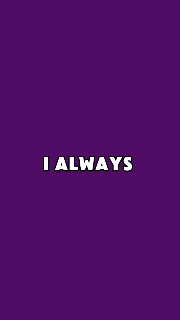 always choose  u