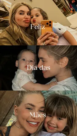 Feliz dia das mães