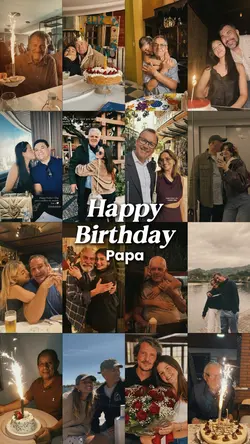 HAPPY BDAY PAPA