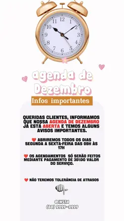 Aviso Dezembro agend