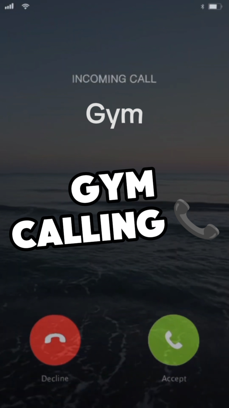 gym calling 