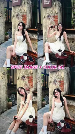SPLIT IMAGE + COLOR