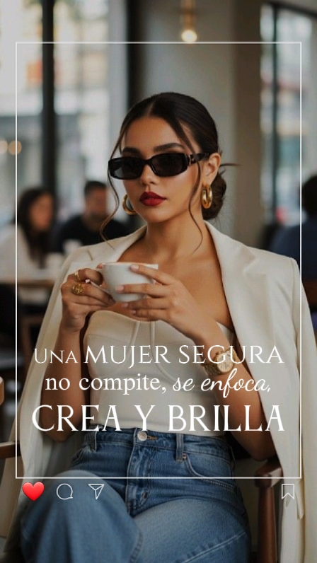 Mujer segura