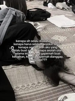 kenapa selalu salah?