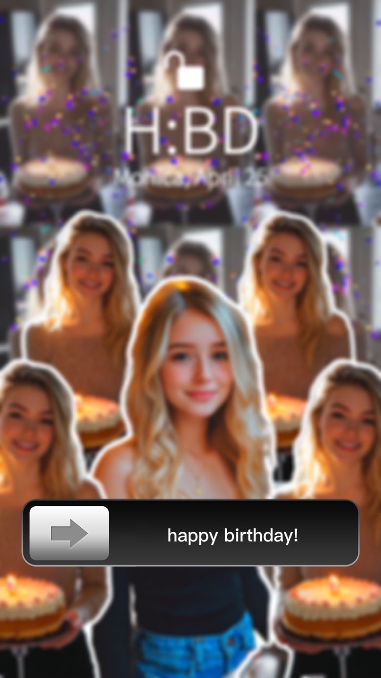 Birthday Lockscreen