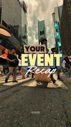 your event recap