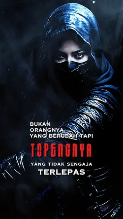 topeng terlepas