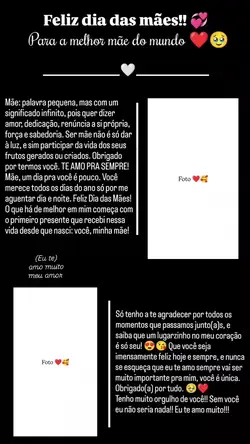feliz dia das mães 