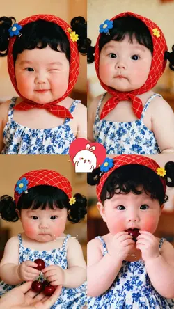 Mẫu em bé 4 ảnh