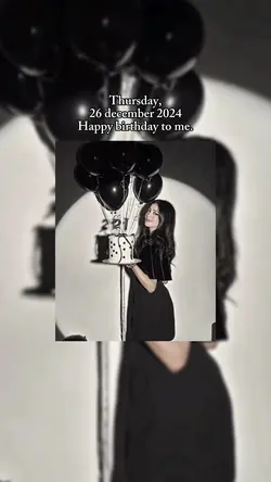 happy birthday to me