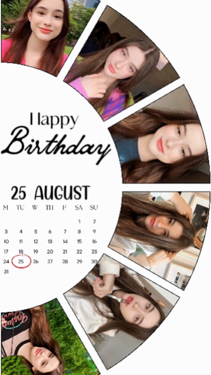 ANNIVERSAIRE LE 25 AOÛT