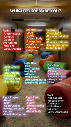 WHICH COLOUR ARE U