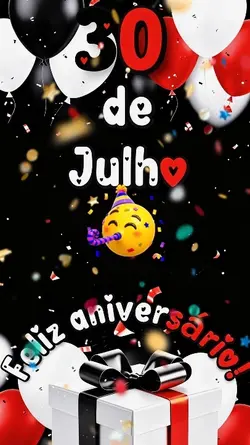 Aniversário Julho