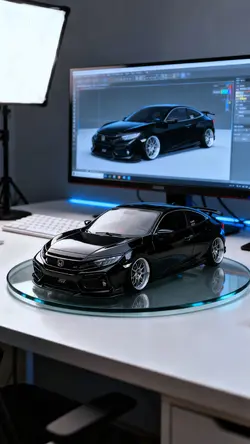 Car Miniatur 3D