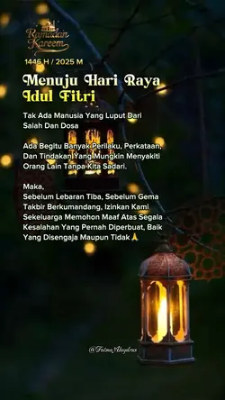 menuju idul fitri