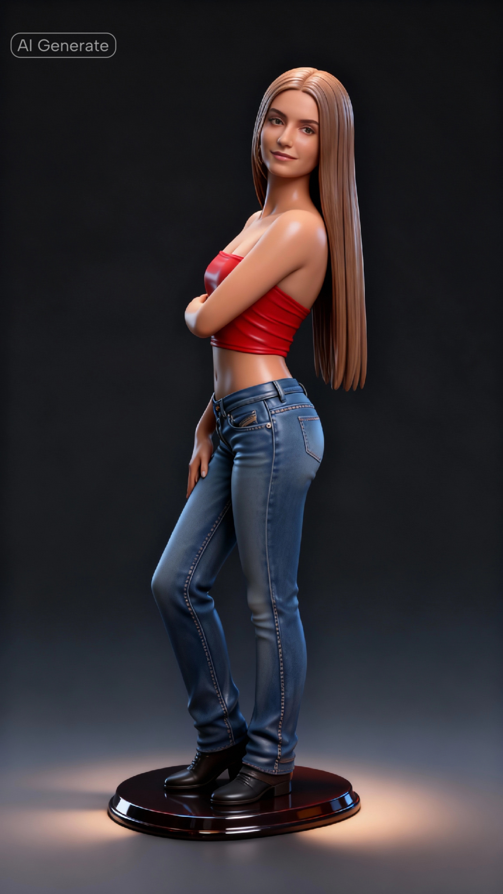 Gambar 3D AI