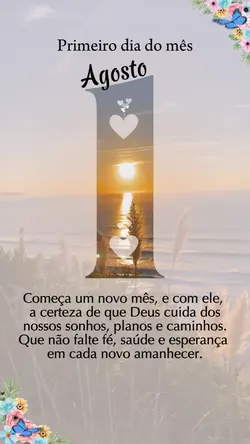 01 de Agosto!!!