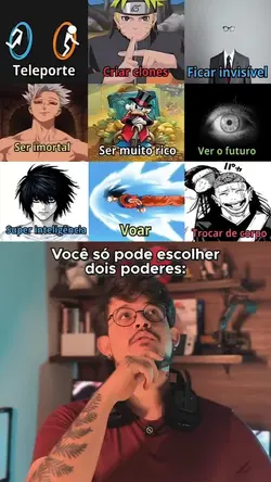 sua escolha