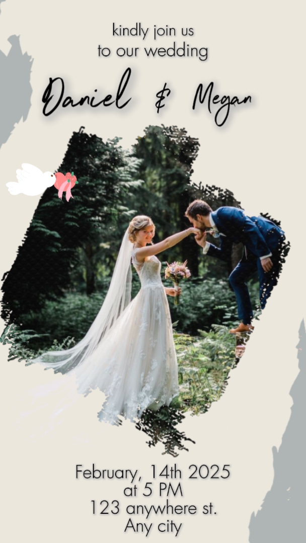 Invitación de boda