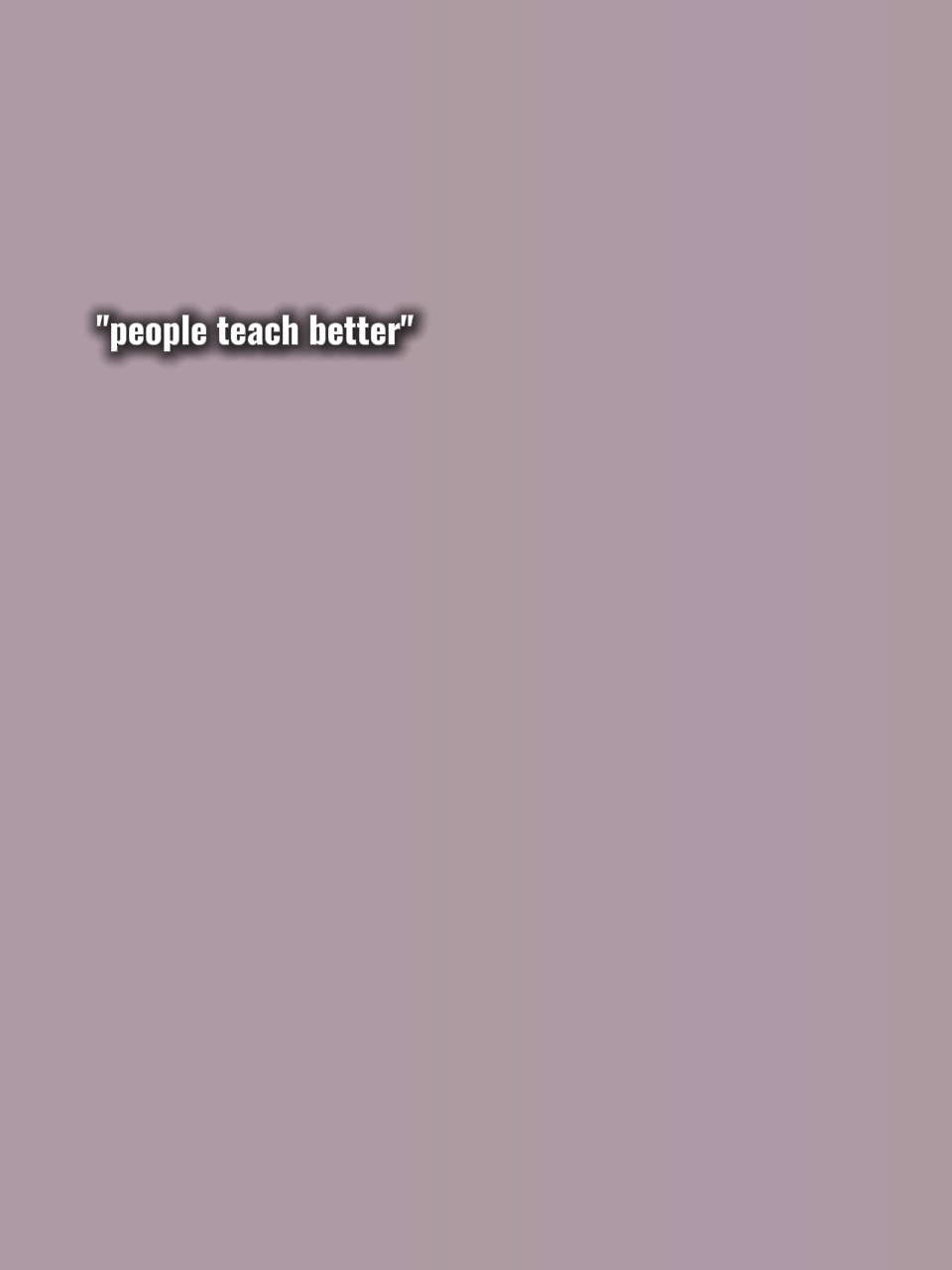 people better 