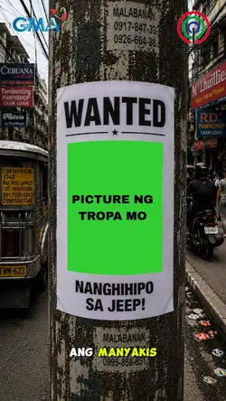 Manyak na tao, hays!