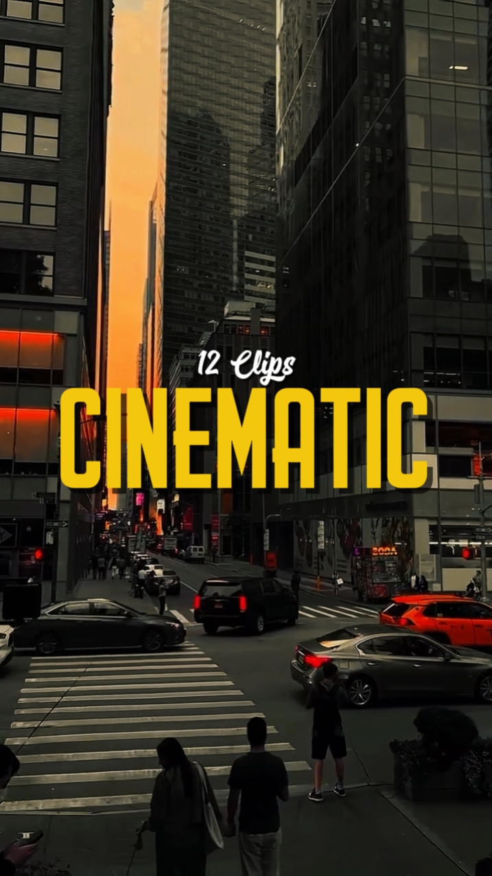 12 CLIPS CINÉMATIQUES