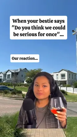 be serious for once