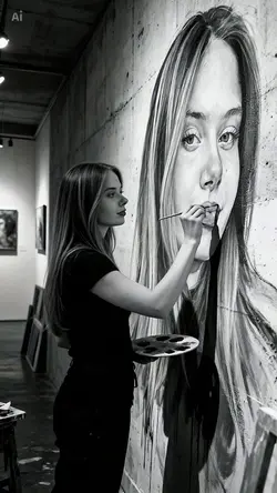 Bw painting