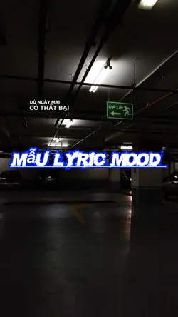 Mẫu Lyric mood 