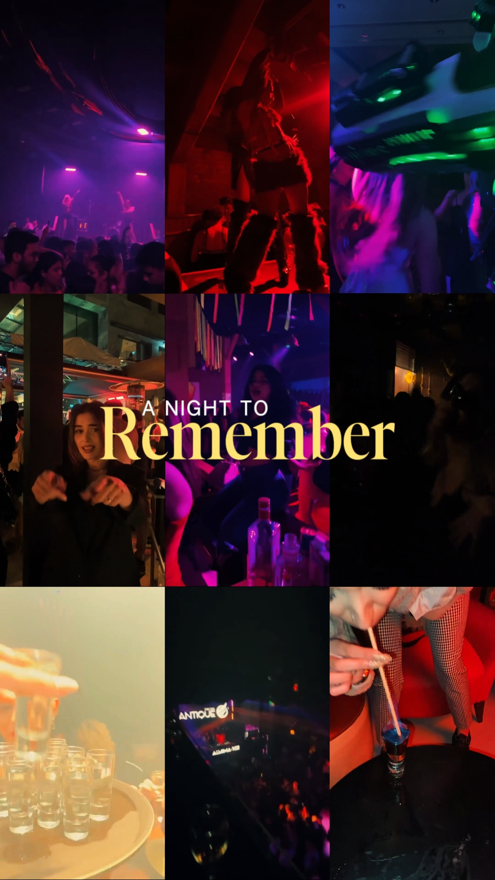 UNA NOCHE PARA RECORDAR