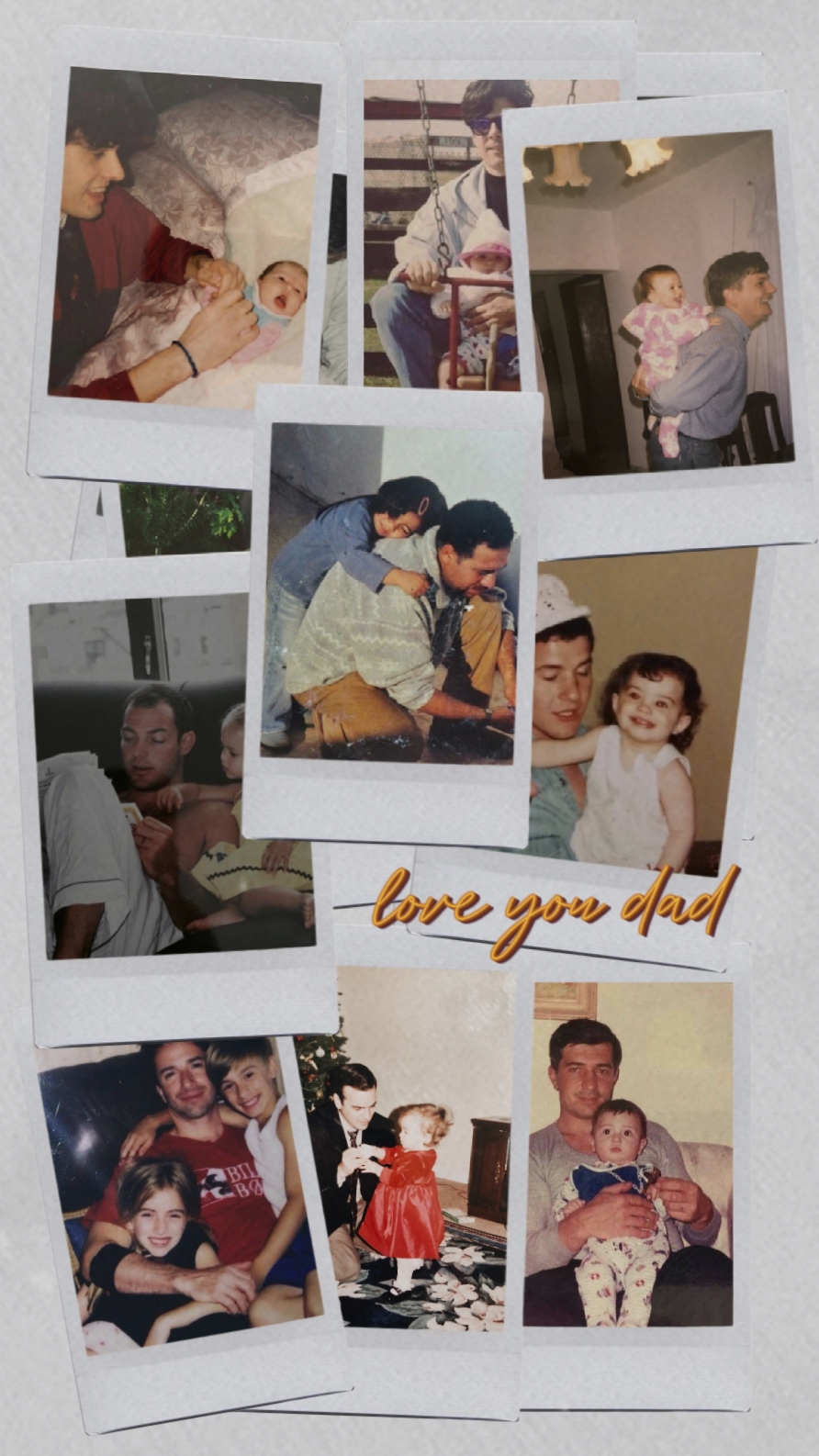 je t'aime papa pour toujours