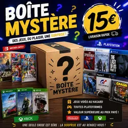 Vends boite mystere 