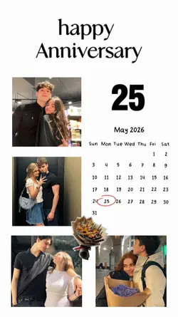anniversary 25 may
