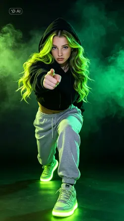 Neon Lime -D