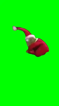 Christmas Kermit
