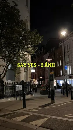 SAY YES - MẪU 2 ẢNH 
