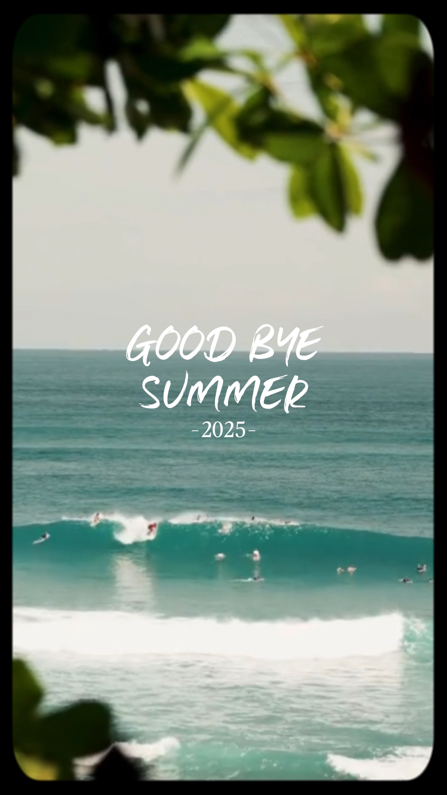 Au revoir l'été ✨