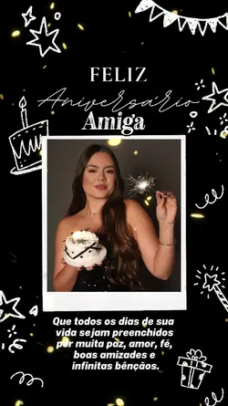 ANIVERSÁRIO AMIGA