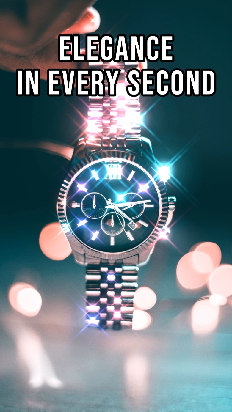 Men's Watches Product Display Intro Beginning TikTok Style