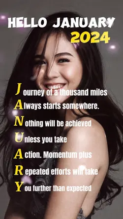 welcome January 
