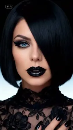 gothic hairstyle