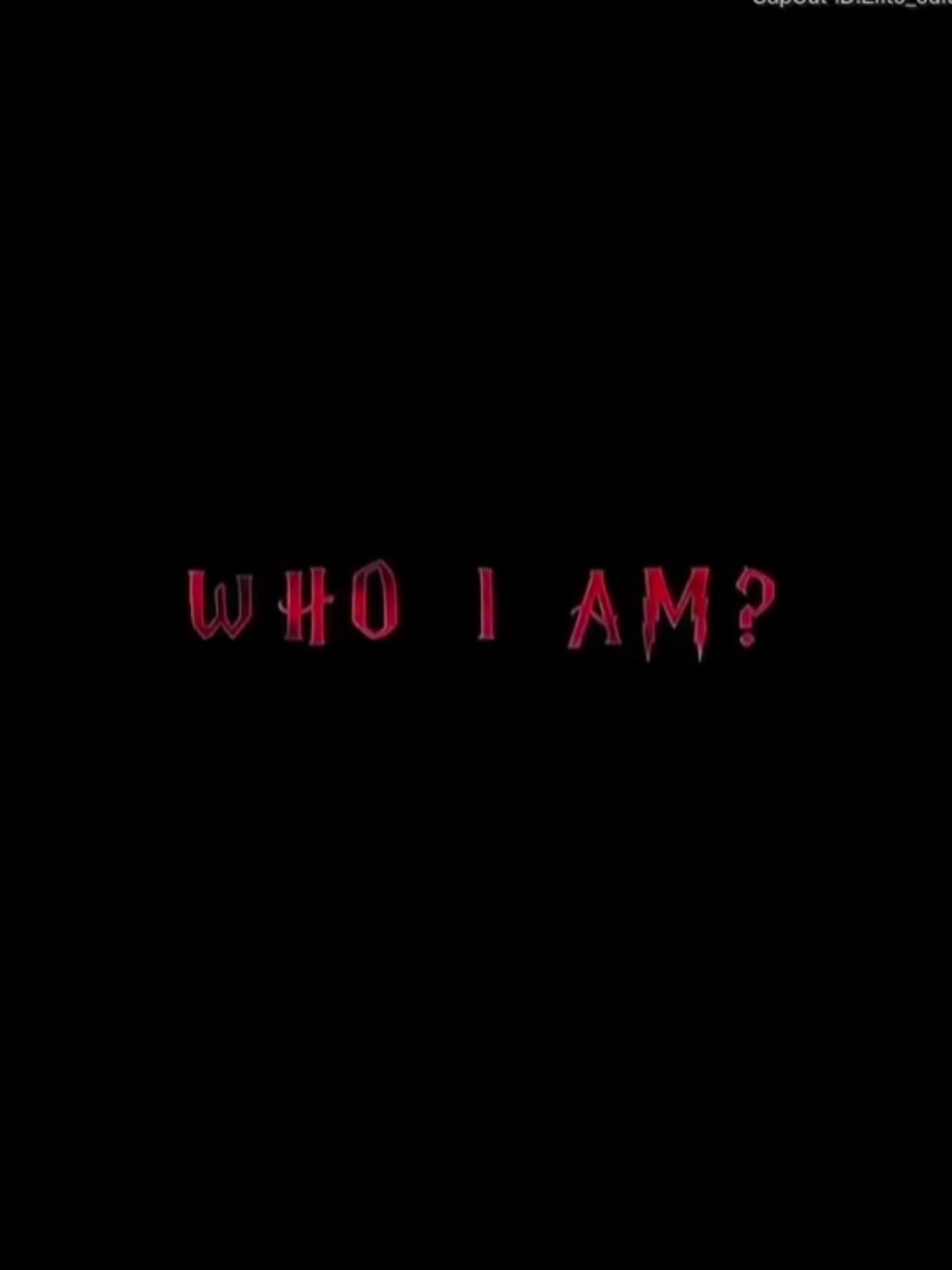 who I am 