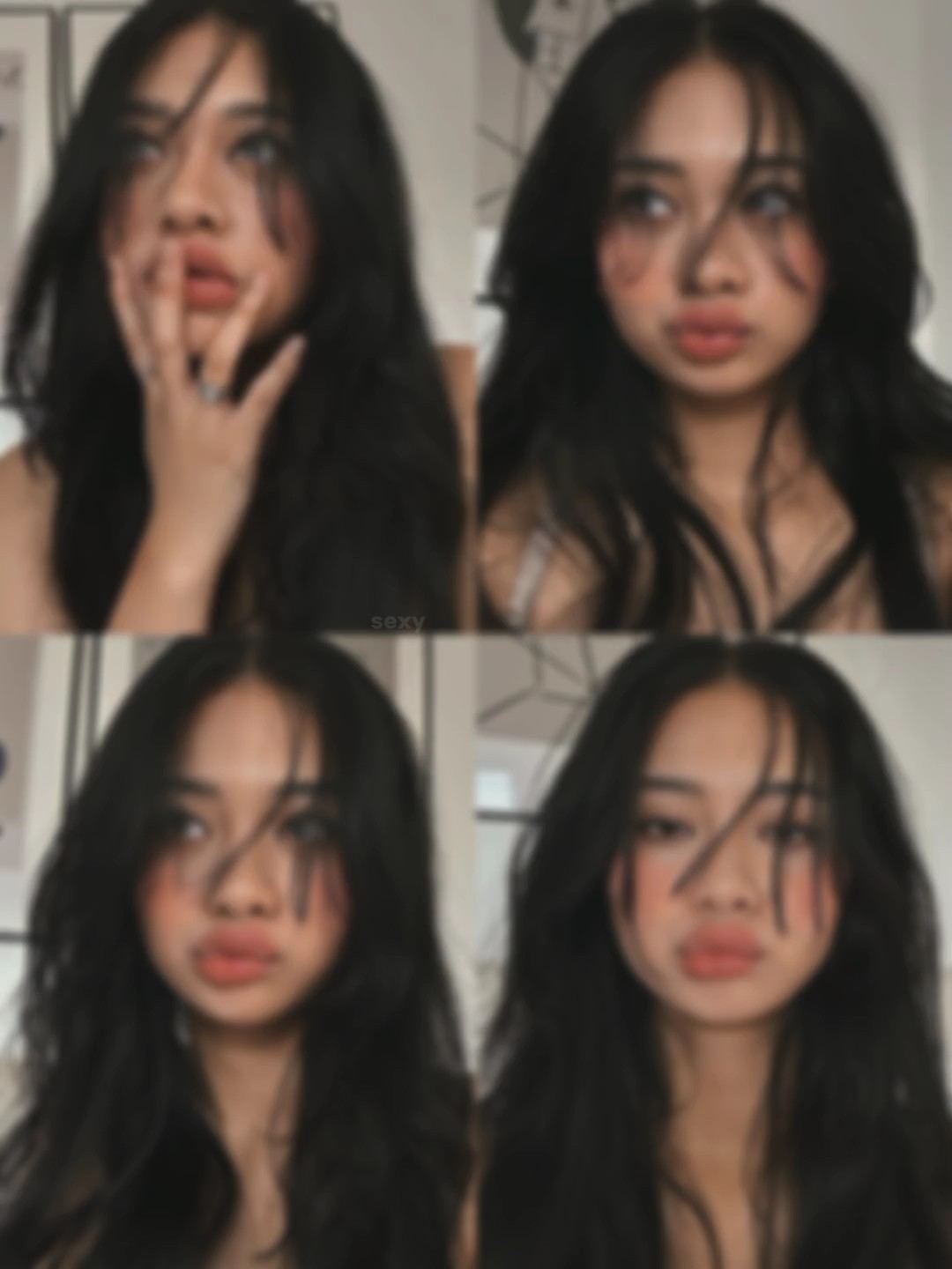 Bonitos ojos marrones 