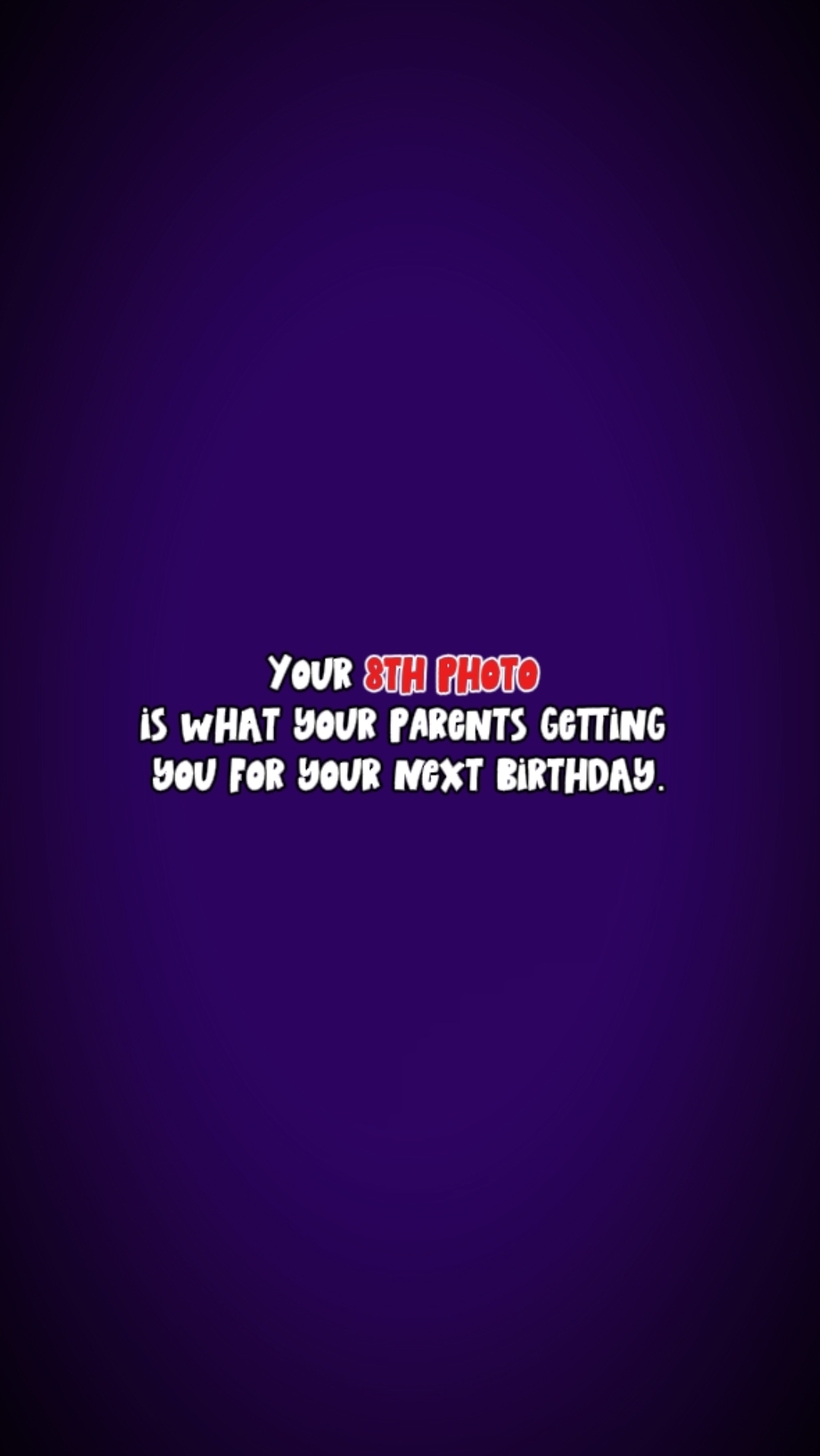 your birthday gift