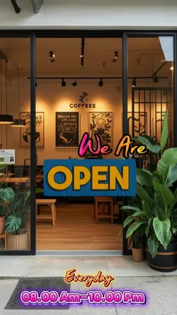 We Are Open