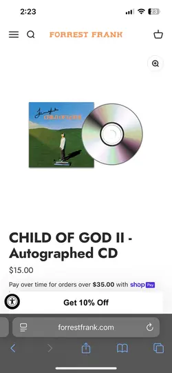 autograph CD