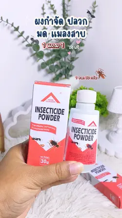 ผงกำจัดปลวก มด แมลง 🐜